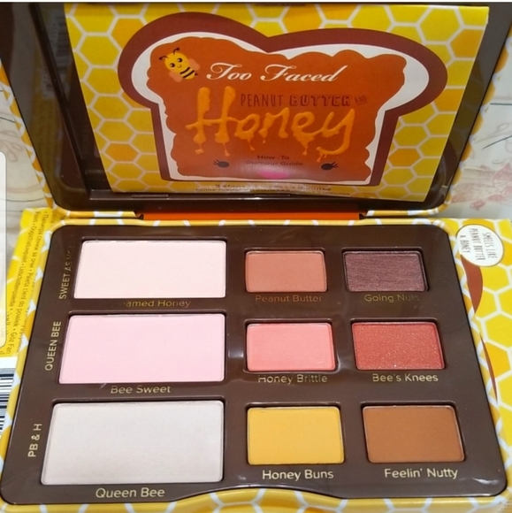 Too Faced Peanut butter & honey eyeshadow palette brand new in box - Picture 3 of 4